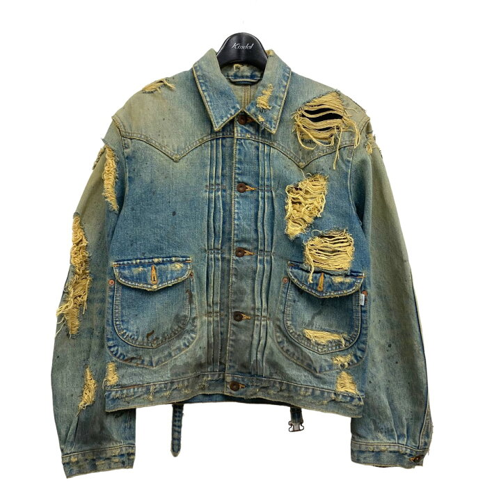 楽天市場】【中古】SUGARHILL 2021AW クラッシュドデニムジャケット  