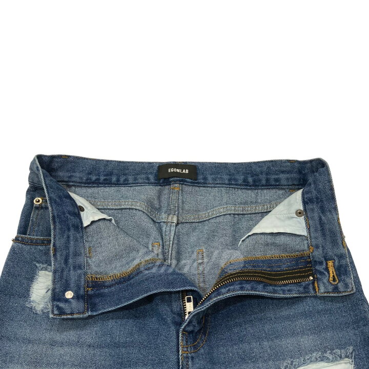 楽天市場】【中古】EGONLAB ATOMIC DESTROYUD WASHED DENIM デニム 