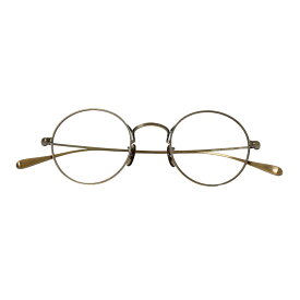 【中古】OLIVER PEOPLES　McClory ラウンド眼鏡 ゴールド サイズ：46□23-145 【110224】（オリバーピープルズ）