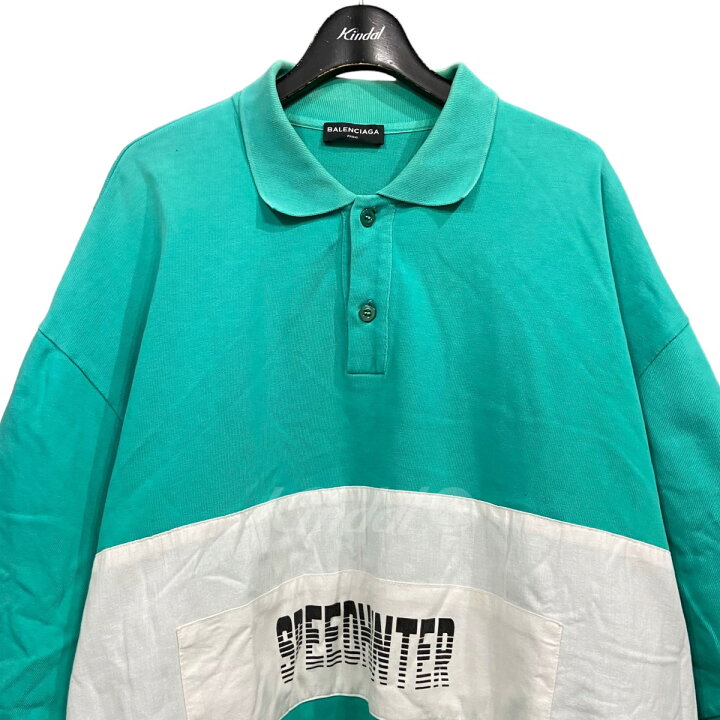 楽天市場】【中古】BALENCIAGA SPEEDHUNTERポロシャツ エメラルド  