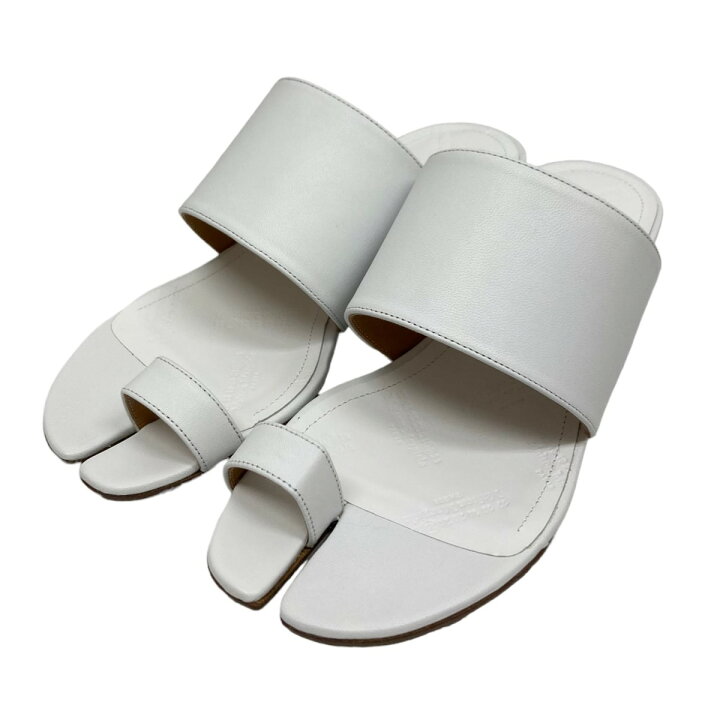 楽天市場】【中古】Maison Margiela 22足袋サンダル ホワイト サイズ 