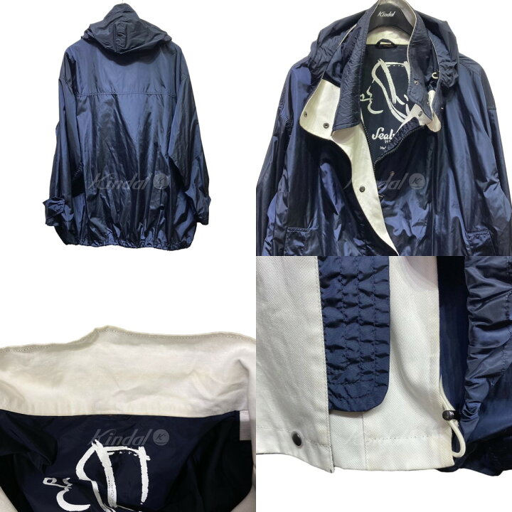 楽天市場】【中古】SEALUP ナイロンジャケット ネイビー サイズ：42 