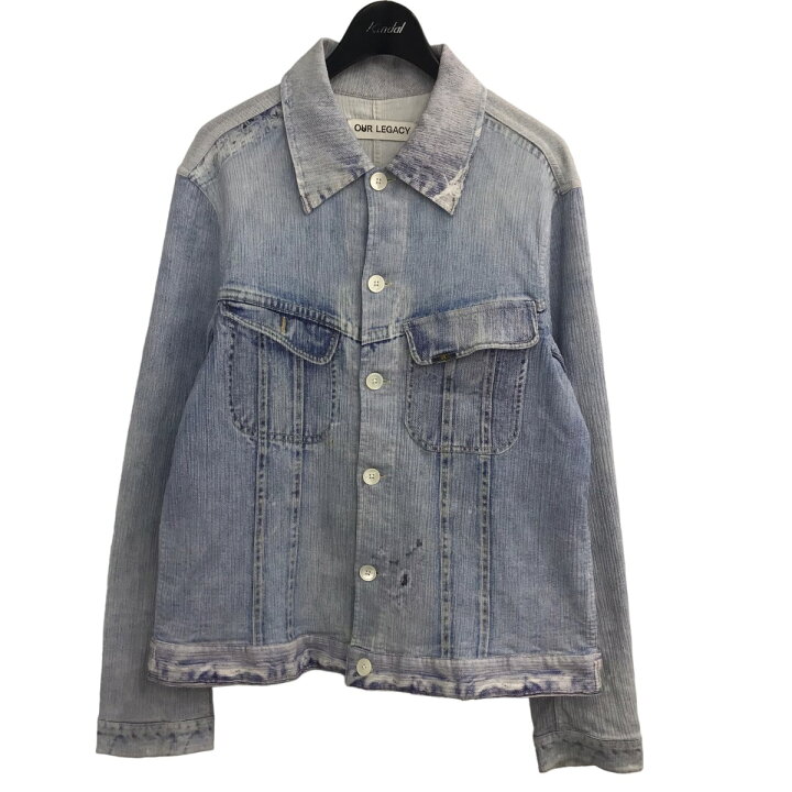 楽天市場】【中古】OUR LEGACY「REBIRTH PLEATED SHIRT」 デニム転写 