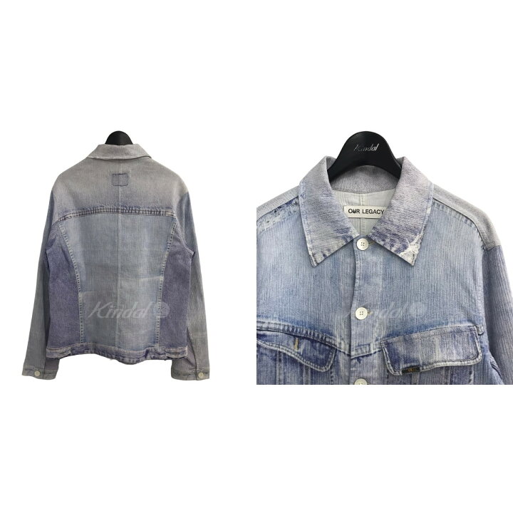 楽天市場】【中古】OUR LEGACY「REBIRTH PLEATED SHIRT」 デニム転写 