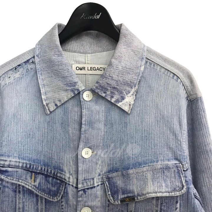楽天市場】【中古】OUR LEGACY「REBIRTH PLEATED SHIRT」 デニム転写 