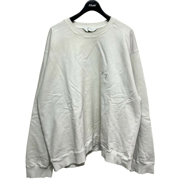 楽天市場】【中古】ANCELLM 2024SS AGING OVER SWEAT SHIRT ロゴ刺繍 