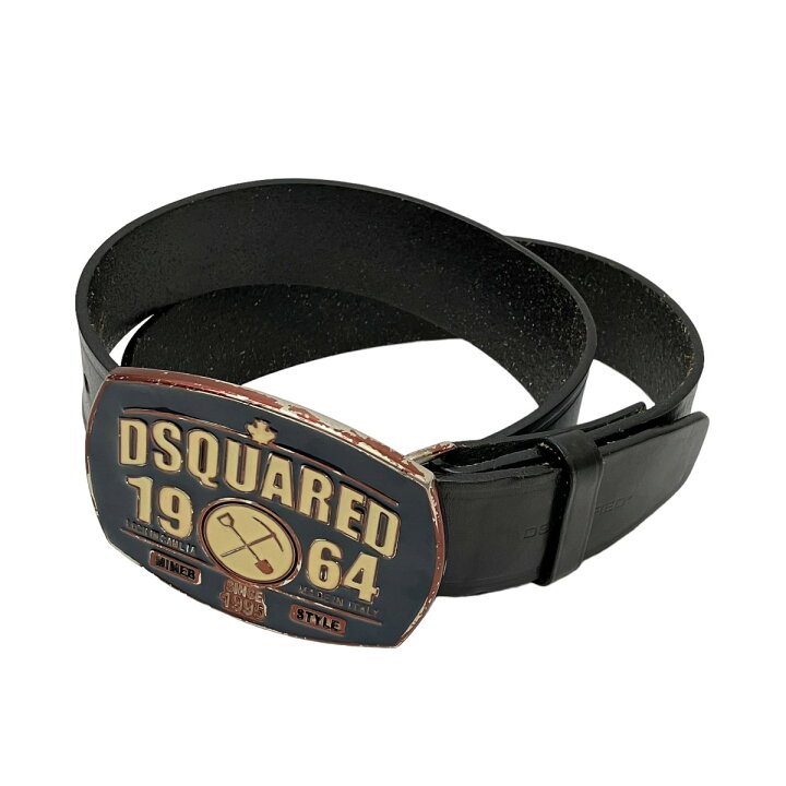 楽天市場】【中古】DSQUARED2 ベルト ブラック 【120224】（ディー  