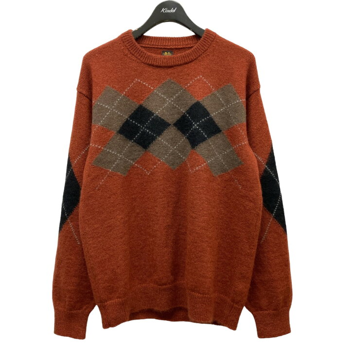 楽天市場】【中古】BATONER × UNITED ARROWS モヘア混アーガイルニット 