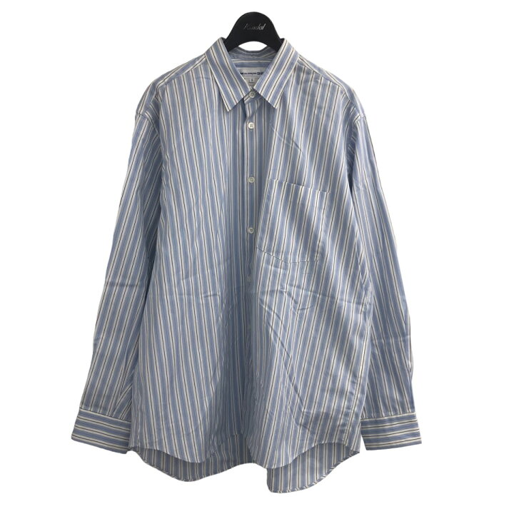 楽天市場】【中古】COMME des GARCONS SHIRT ストライプシャツ ブルー 