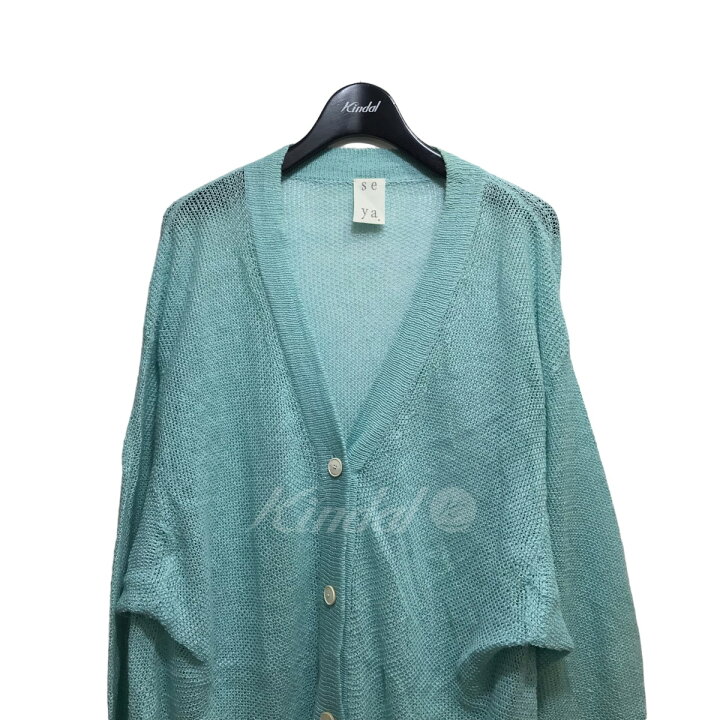 楽天市場】【中古】seya．23SS ｢KOMOREBI CARDIGAN｣コモレビ 