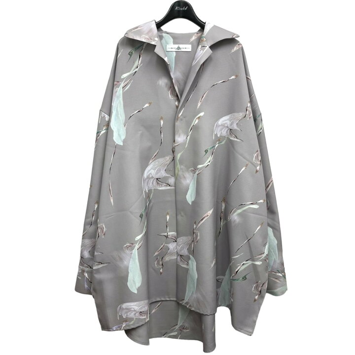 楽天市場】【中古】BALMUNG グラフィックビッグシャツ サンドグレー 