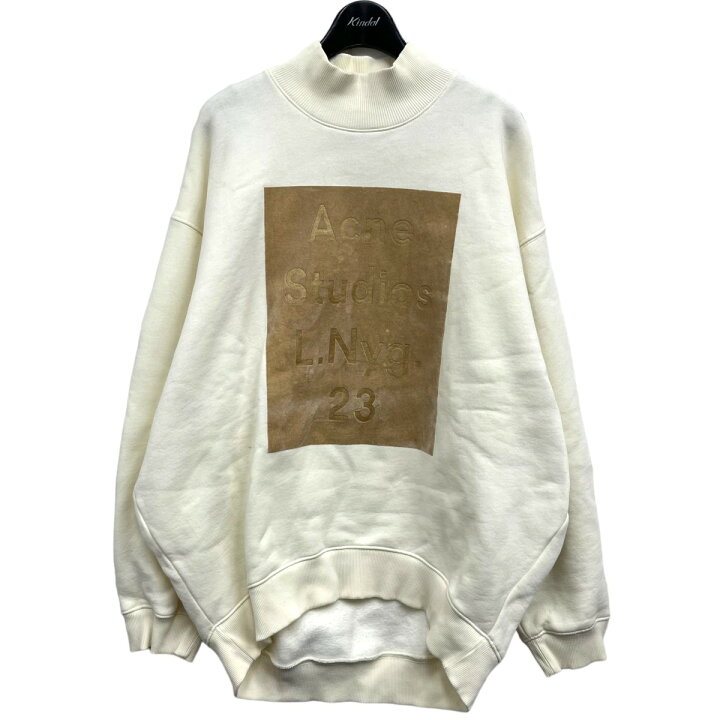 楽天市場】【中古】ACNE STUDIOS ハイネックロゴスウェット ホワイト  