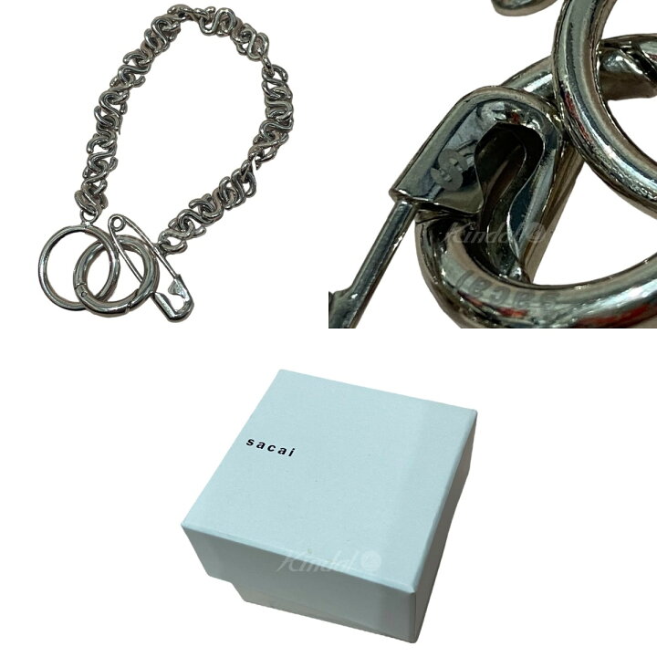 楽天市場】【中古】sacai｢S Chained Bracelet｣セーフティピン 