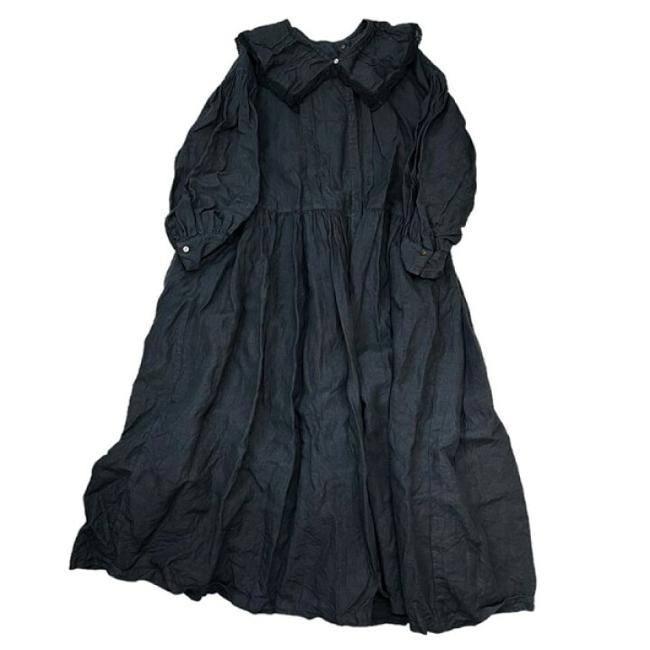楽天市場】【中古】nest Robe2023AW リネン天然染め レース付け衿 