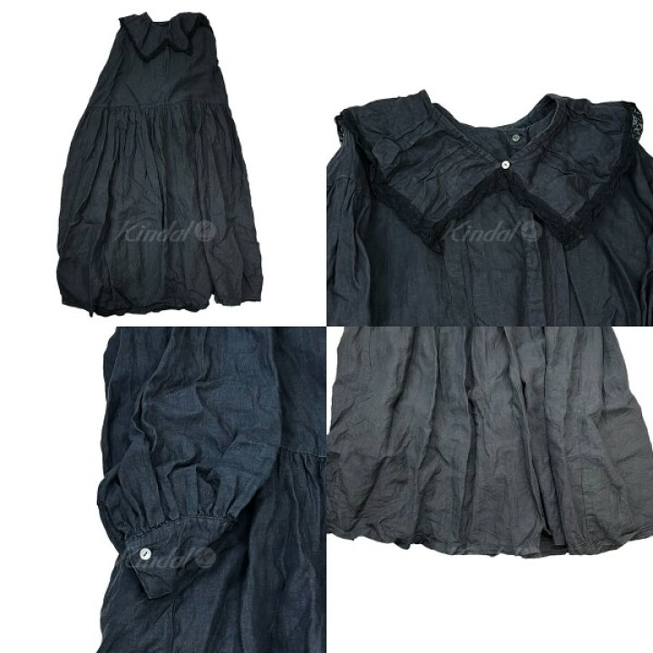 楽天市場】【中古】nest Robe2023AW リネン天然染め レース付け衿 