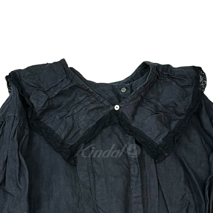 楽天市場】【中古】nest Robe2023AW リネン天然染め レース付け衿