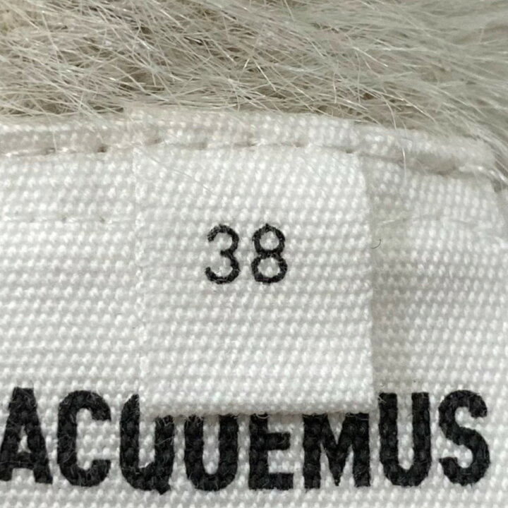 楽天市場】【中古】JACQUEMUS ロゴプレート カーディガン ベージュ  