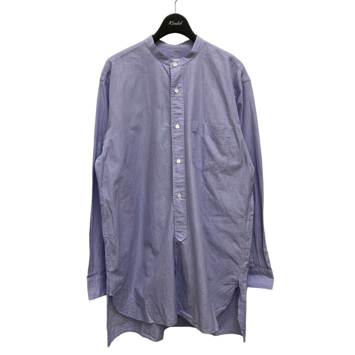 楽天市場】【中古】COMOLI バンドカラーシャツ SAX STRIPE シャツ W03 