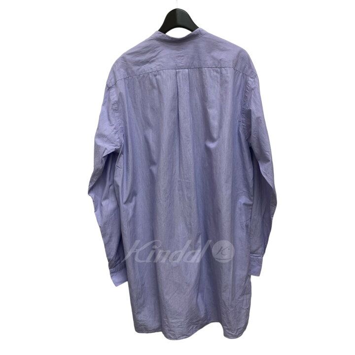 楽天市場】【中古】COMOLI バンドカラーシャツ SAX STRIPE シャツ W03 