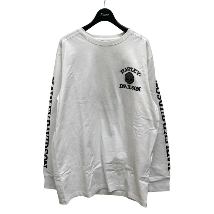 楽天市場】【中古】HARLEY-DAVIDSON スカル ロングスリーブTシャツ 