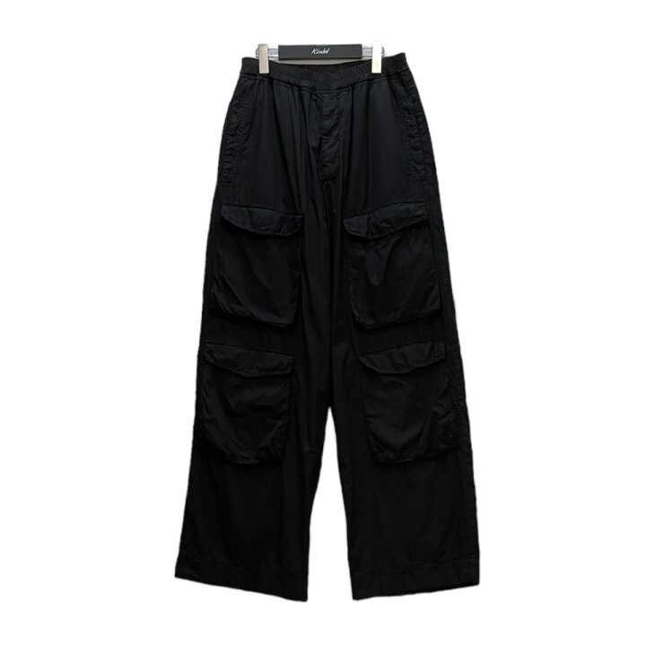 楽天市場】【中古】DRIES VAN NOTEN ワイドカーゴパンツ ブラック 