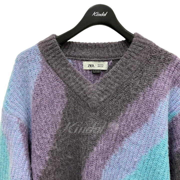 楽天市場】【中古】ZARA×MAISON SPECIAL ニット 80089348-4 グレー 