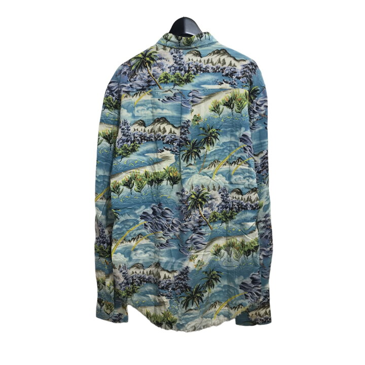 楽天市場】【中古】SAINT LAURENT PARIS16SS レーヨンアロハダメージ 