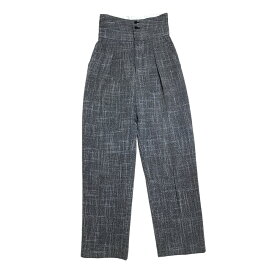 【中古】LE CIEL BLEU2023AW High Waist Pants　ハイウエストパンツ／25a68610 グレー サイズ：34【価格見直し】