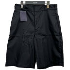 【中古】PRADA　2023SS Re Nylonバミューダショーツ ブラック サイズ：46 【140224】（プラダ）