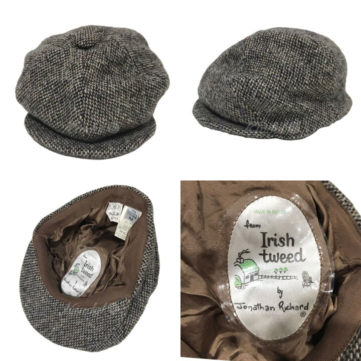 楽天市場】【中古】anatomica × Jonathan Richardツイードキャスケット 