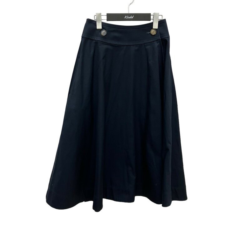 楽天市場】【中古】ELINチノラップスカート 11801-23-1104 ネイビー  
