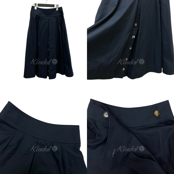 楽天市場】【中古】ELINチノラップスカート 11801-23-1104 ネイビー  