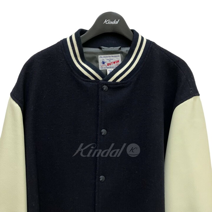 楽天市場】【中古】DEUXIEME CLASSE×BUTWIN ブルゾン ネイビー×オフ 