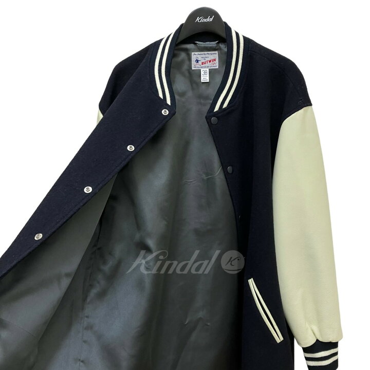 楽天市場】【中古】DEUXIEME CLASSE×BUTWIN ブルゾン ネイビー×オフ 