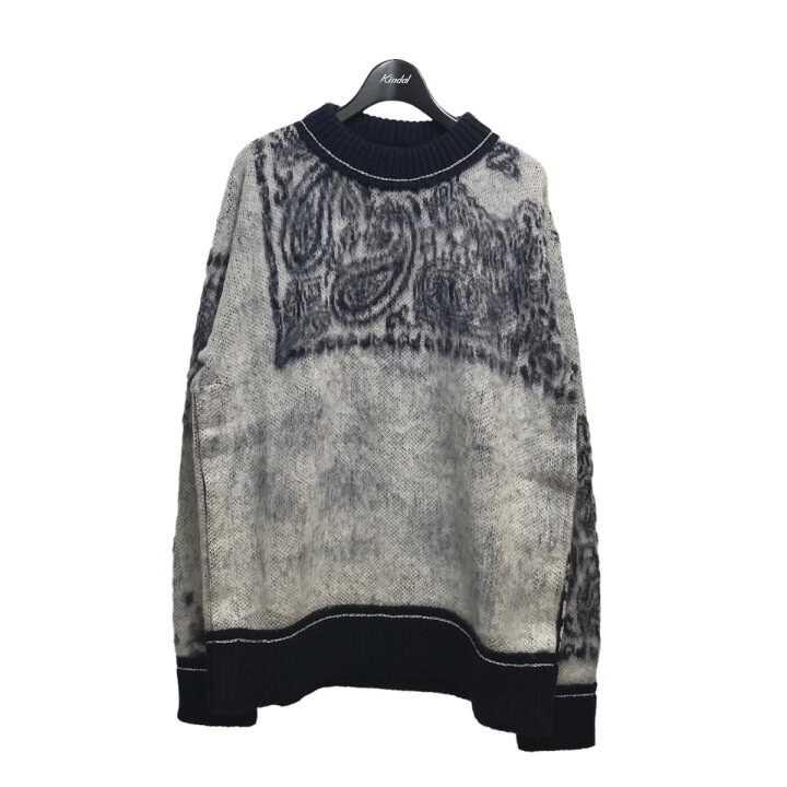 楽天市場】【中古】sacai 「Bandana Jacquard Knit Pullover」総柄 