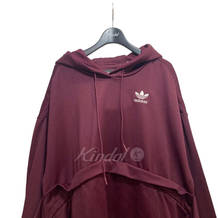 楽天市場】【中古】adidas ×J KOO フレアパーカー ボルドー サイズ：J 