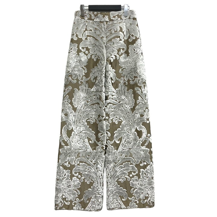 楽天市場】【中古】DRIES VAN NOTEN2022AW ジャガードパンツ ベージュ 