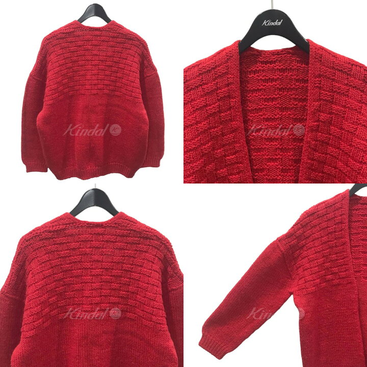 楽天市場】【中古】中川政七商店 麻とウール格子編み 