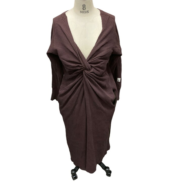 楽天市場】【中古】OSHIMA REI フロントツイストデザインワンピース  