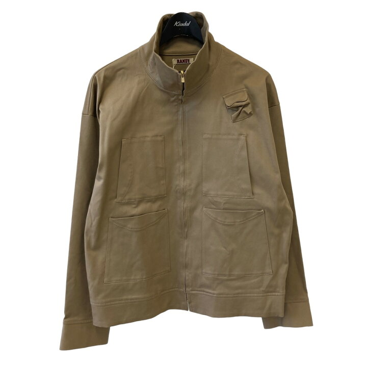 楽天市場】【中古】RANDY 22SS ジップアップジャケット ベージュ 