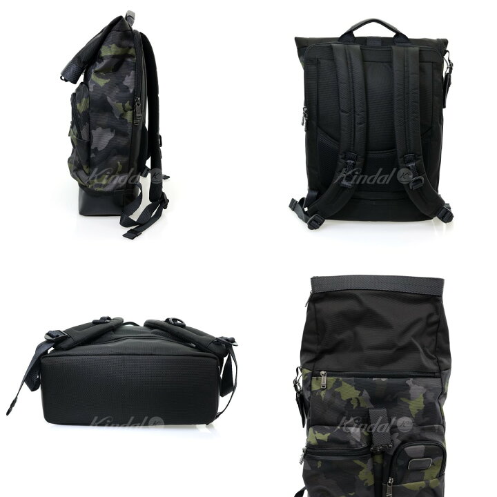 楽天市場】【中古】TUMI Cypress Roll Top Backpack 迷彩柄ロール 