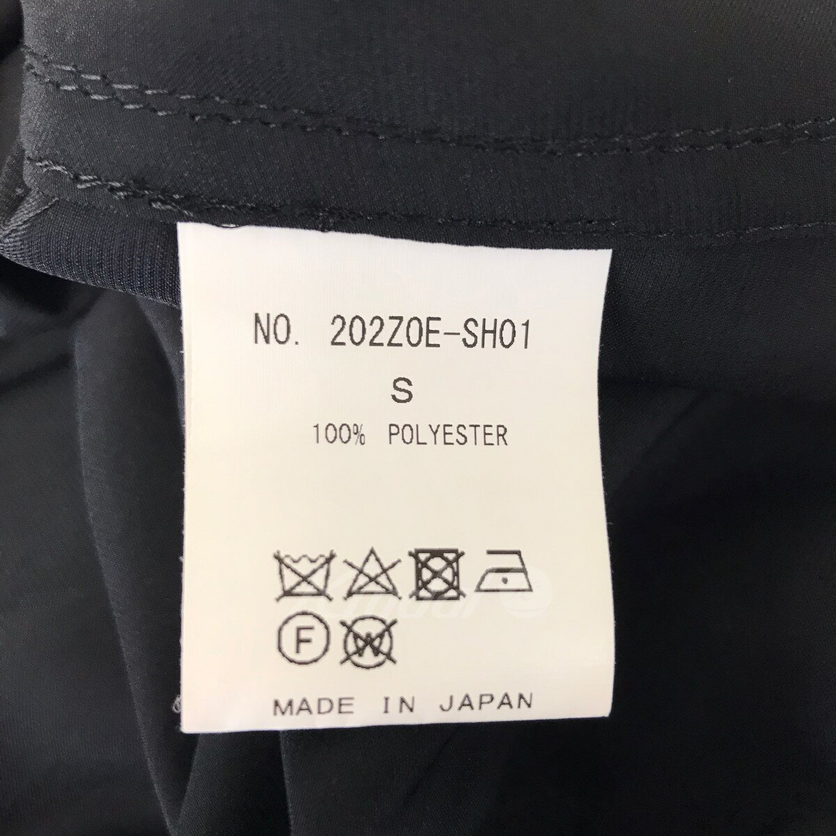 楽天市場】【中古】zoe スキッパーシャツ 202ZE-SH01 ブラック サイズ：S 【160224】（ゾイ） : ブランド古着のカインドオル