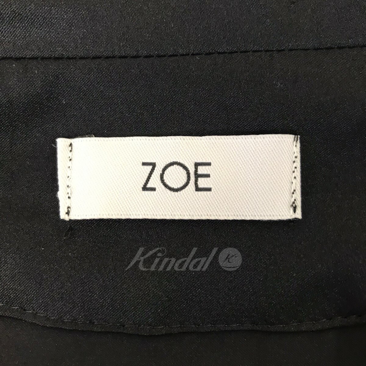 楽天市場】【中古】zoe スキッパーシャツ 202ZE-SH01 ブラック サイズ：S 【160224】（ゾイ） : ブランド古着のカインドオル