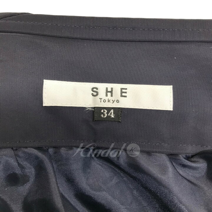 楽天市場】【中古】SHE TOKYO「Audrey」オードリースカート ネイビー 