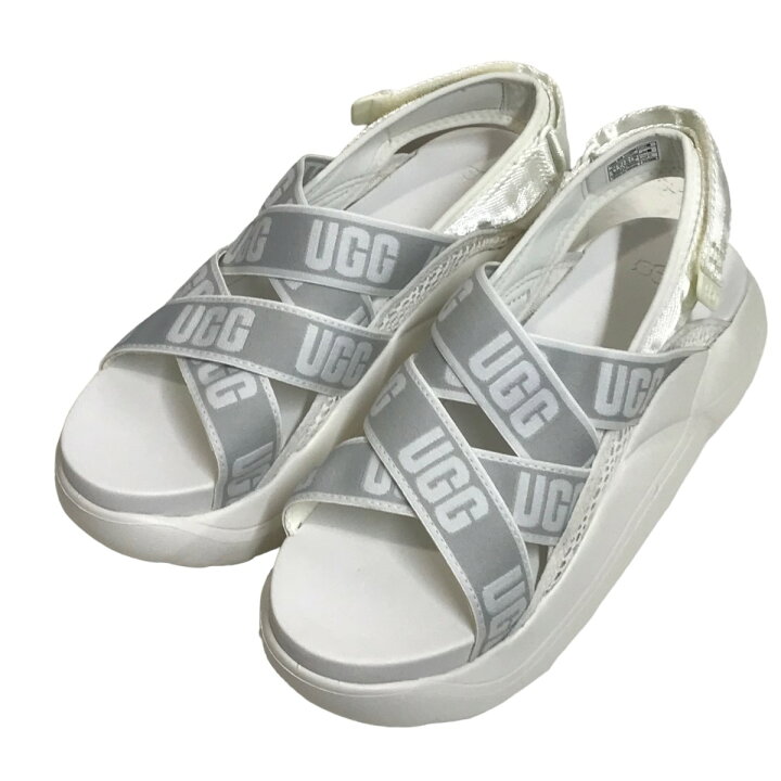 楽天市場】【中古】UGG 「LA CLOUD SANDAL」クラウドサンダル ホワイト 