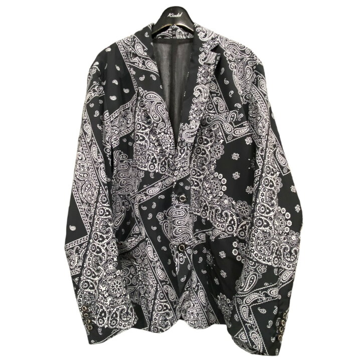 楽天市場】【中古】1piu1uguale3 BANDANA JACKET｣バンダナ柄テーラード 