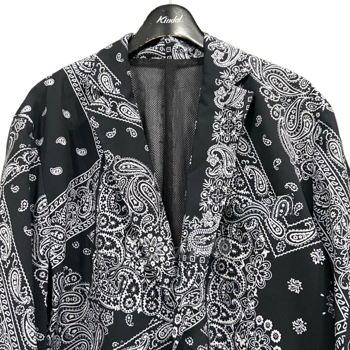 楽天市場】【中古】1piu1uguale3 BANDANA JACKET｣バンダナ柄テーラード 