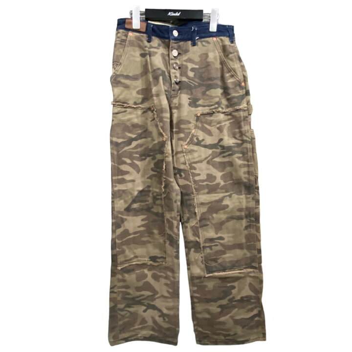 楽天市場】【中古】andersson bellカモ柄カーペンターデニムパンツ 