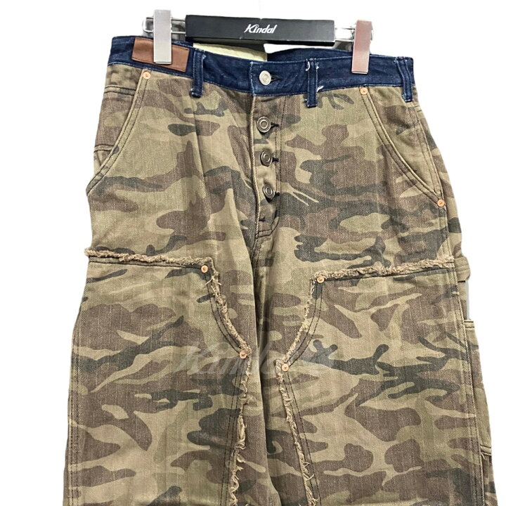 楽天市場】【中古】andersson bellカモ柄カーペンターデニムパンツ 