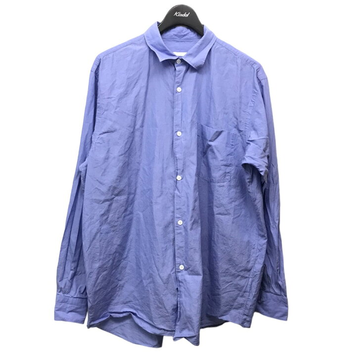 楽天市場】【中古】COMOLI コモリシャツ サックスブルー サイズ：3  